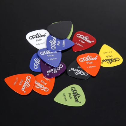 10 pec Guitar Pick 0.58/0.71/0.81/0.96/1.20/1.50mm Thickness